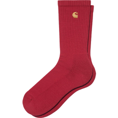 Men - Red Socks Carhartt WIP Chase Sock