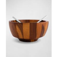 Nambe Rivet Salad Bowl