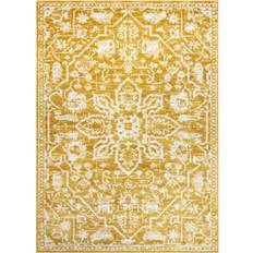 Well Woven Dazzle Rug Gold, Brown, White