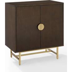 Crosley Furniture Dark Liquor Cabinet