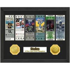 Highland Mint Pittsburgh Steelers Super Bowl Ticket Collection Wall Decor