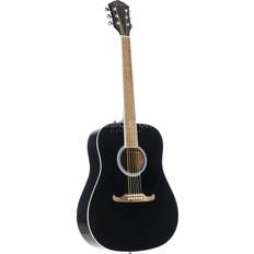 Black Acoustic Guitars Fender FA-125