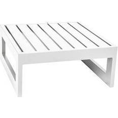 Stern BEISTELLTISCH/HOCKER HOLLY 72X72X32.5 WEISS Kleintisch