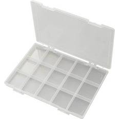 TRU Components EKB-103 Assortment box L x W x H 285 x 209 x 23 mm No. of 15 fixed 1 pcs