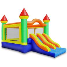 Cloud 9 Commercial Grade Mega Double Slide Castle Bounce House with Blower 100% PVC 22' x 15' Inflatable Bouncer