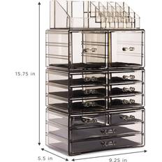 Sorbus Cosmetic Case Tower