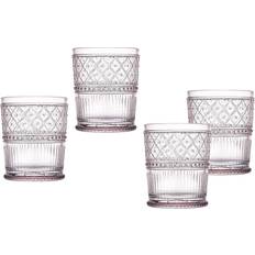 Godinger Claro Set Four Double Old Fashion Wine Glass 4