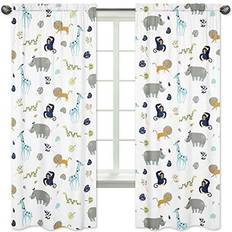 Sweet Jojo Designs and Navy Safari Animal Treatment Jungle