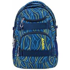 Wave Schulrucksack INFINITY Yellow Lines