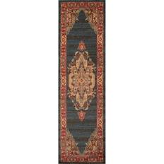 Momeni GHAZNGZ-05NVY2376 Turkish Machine Made Collection Navy Finish Runner Blue