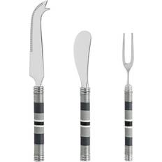 Stainless Steel Cheese Knives French Home Jubilee Spreader Fork Set Cheese Knife