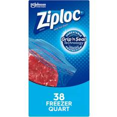 Ziploc Quart Grip 'n Seal Easier Grip Plastic Bag & Foil