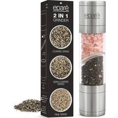 Epare Dual Salt & Pepper Grinder Manual Combo Saver Spice Mill