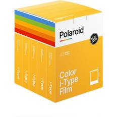 79 x 79 mm (Polaroid 600) Instant Film Polaroid Color i-Type Film - 5 Pack