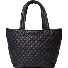 MZ Wallace Metro Deluxe Tote Medium - Black