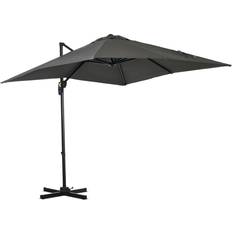 OutSunny 2.5 2.5m Patio Offset Parasol Cantilever Umbrella