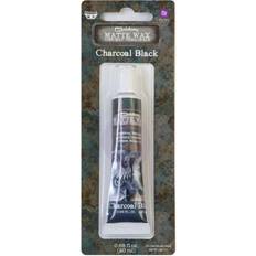 Prima Finnabair Alchemy Matte Wax .68 Fluid Ounce-Charcoal