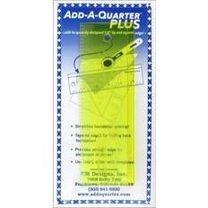 CM 6" Add-A-Quarter Plus Ruler