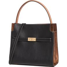 Tory Burch Small Lee Radziwill Double Bag Black OS