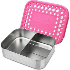 LunchBots Medium Trio Stainless Steel Bento Box Food Container