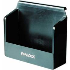 Efalock Seitenanhänger Abfallbehälter schwarz