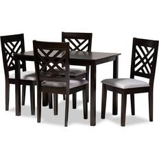 Baxton Studio Essential Dining Set 5