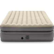 Intex Queen Comfort Elevated Fiber-Tech Airbed, Gold, Model:64163EP