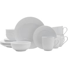 Fitz and Floyd Everyday Whiteware Coupe 16 Service 4 Dinner Set