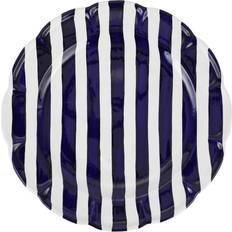 Vietri Amalfitana Stripe Round Serving Dish