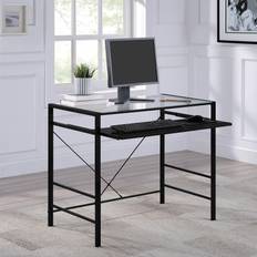 Office Star Furnishings Zephyr Computer Tempered Writing Desk