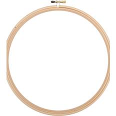 Natural Wood Embroidery Hoop W/Round Edges 12"