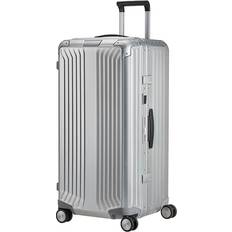 Best Suitcases Samsonite Aluminium Silver Lite-Box Alu Trunk Case Wheel