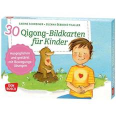 30 Qigong-Bildkarten für Kinder