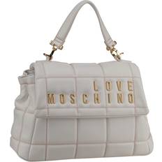 Love Moschino Quilted Handbag - White