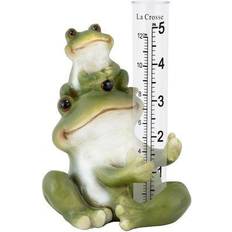 LA CROSSE TECHNOLOGY Polyresin Standing Frog 5 Gauge