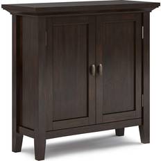 Simpli Home Redmond Collection AXCRED14-BRU Low Storage Cabinet