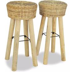 vidaXL 2 Bar Stool 2pcs