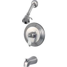 Kingston Brass Diverter Tub & Shower Gray, Nickel