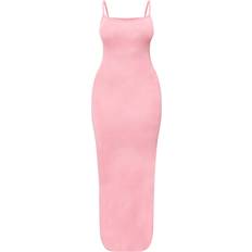 PrettyLittleThing Shape Jersey Strappy Maxi Dress - Rose