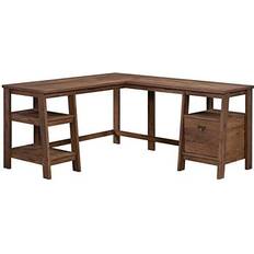 Sauder Trestle L-Shaped Trestle Vintage Writing Desk