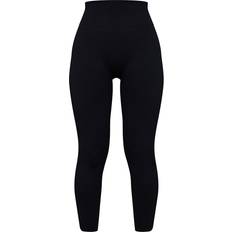 PrettyLittleThing Basic Seamless High Waist Gym Leggings - Black