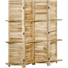 Homcom 4-Panel Room Divider