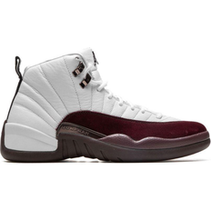 Nike Air Jordan 12 x A Ma Maniére W - White/Burgundy Crush/Black