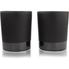 Viski Warren™ Black Stoneware Tumbler