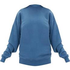 PrettyLittleThing Oversized Sweatshirt - Dusty Blue