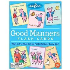 Eeboo good manners flash cards for kids