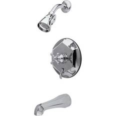 Kingston Brass KB46310BX Single Tub Shower Grey