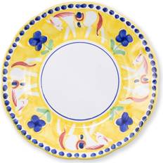 Vietri Italy Campagna Cavallo Salad Dessert Plate