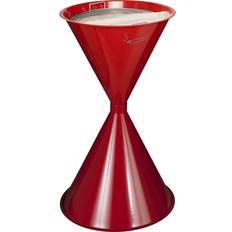 Var Conical ashtray made of metal, sheet steel, powder coated, flame