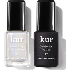 LondonTown kur Conceal & Go Duo Set Includes Nail Illuminating Concealer Gel Genius